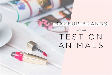 chanel test on animals makeup|makeup that still test on animals.